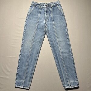 Levi's Vintage PRIDE Jeans Orange‎ Tab Women's 80's 27x29 Hippy Rainbows Tag